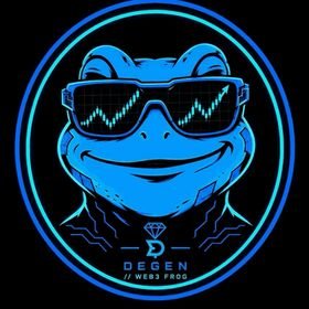 Blue DEG3NFR0G logo variant